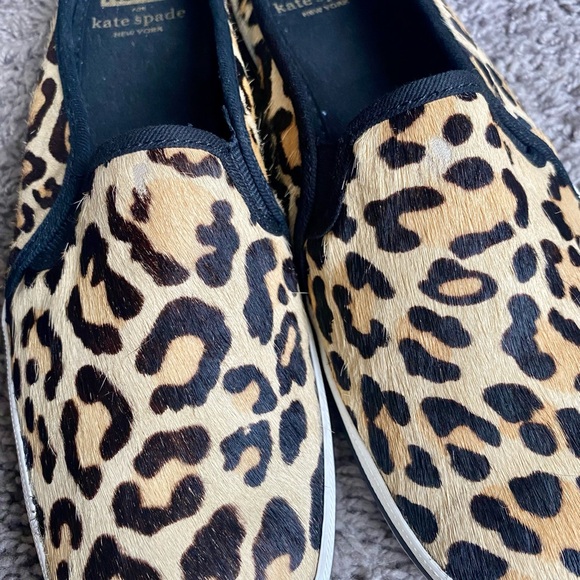 🌟HOST PICK🌟 KATE SPADE Leopard Print Slip On Keds Size 7 - Picture 6 of 8